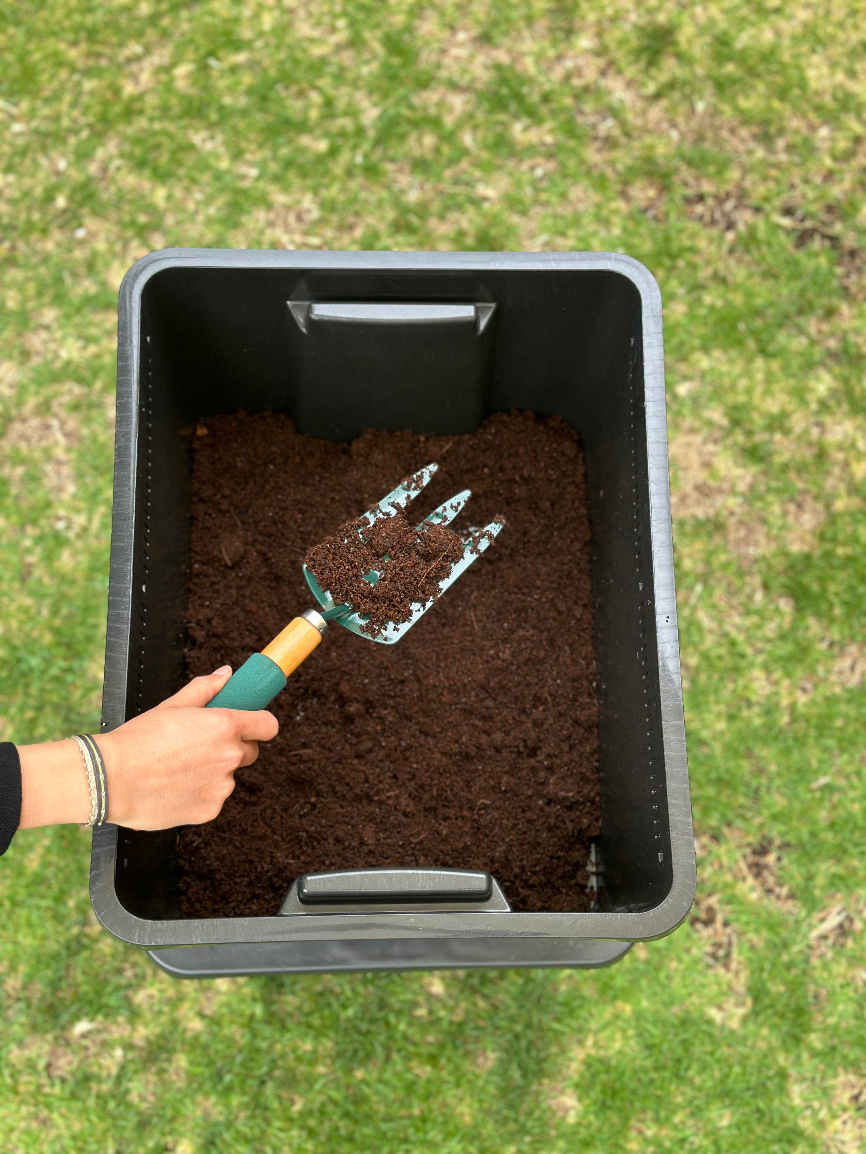 Kit de herramientas de vermicompostaje